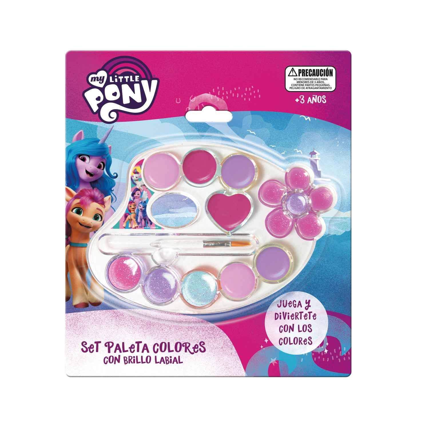Set Paleta Colores Con Brillo Labial | My Little Pony